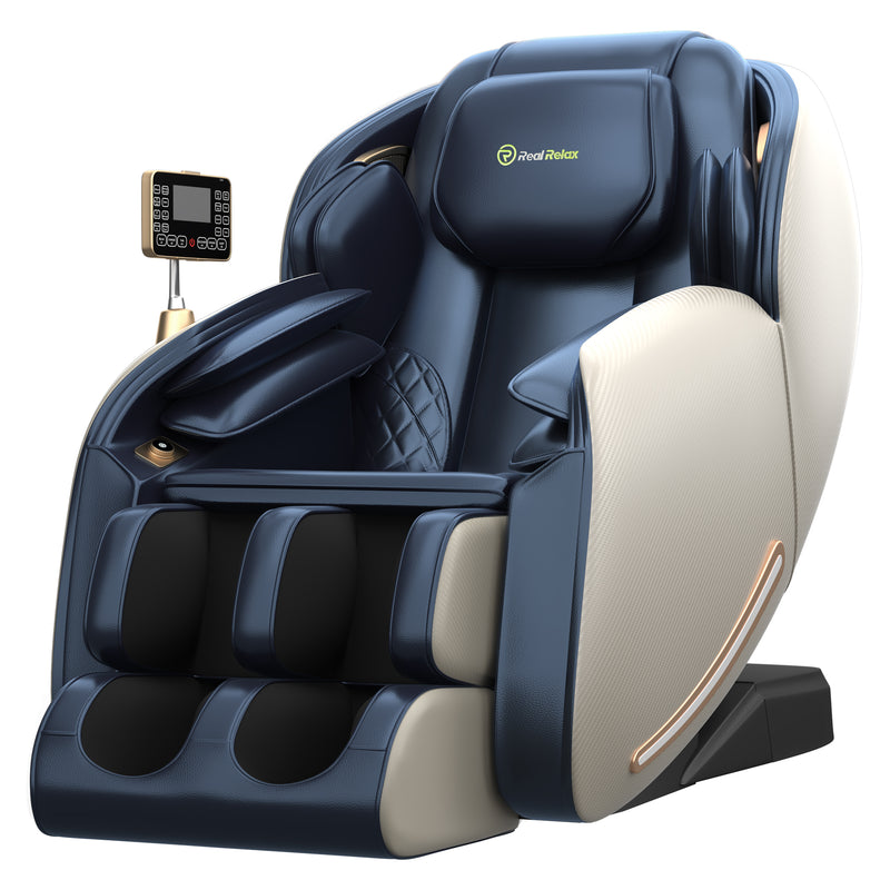 REALRELAX Zero Gravity Massage Chair – 3D Full Body, Bluetooth, Heat Therapy